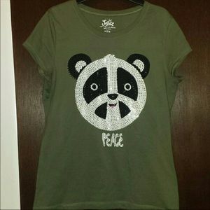 justice panda shirt